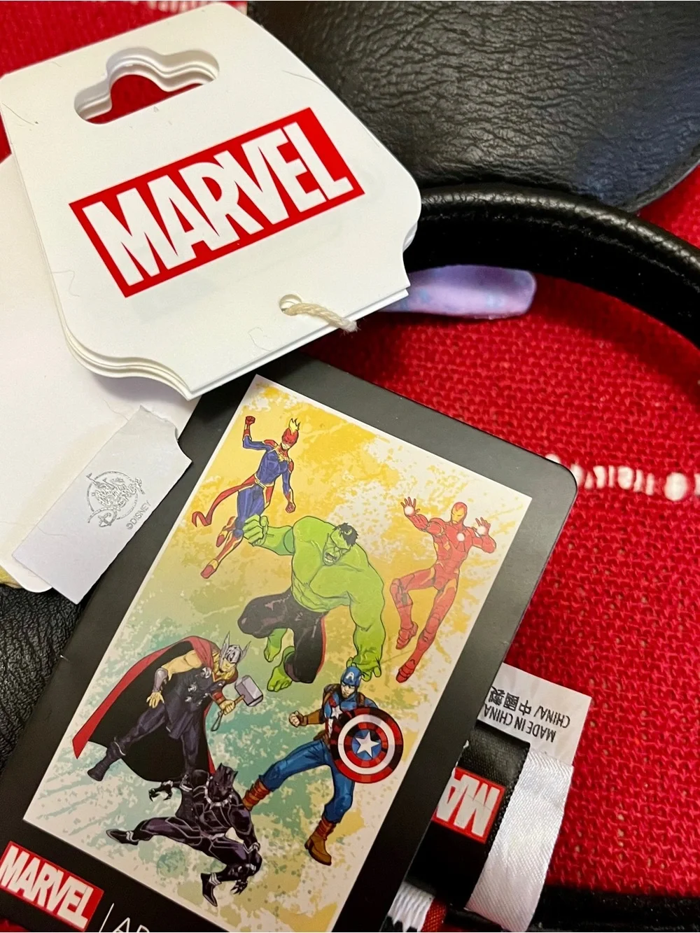 Disney Loungefly Marvel Avengers  Headband Unisex Part of the Artist Series NWT